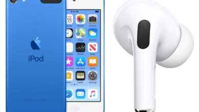 ipod touch airpod 1