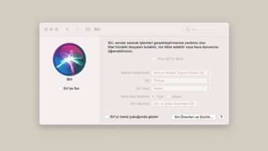 Mac'te Siri Nasıl Kapatılır